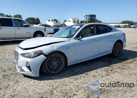2019 Genesis G70 Prestige из США, поврежденный, VIN KMTG44LA9KU015012